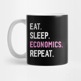 Funny vintage economics teacher women economics professor Mug